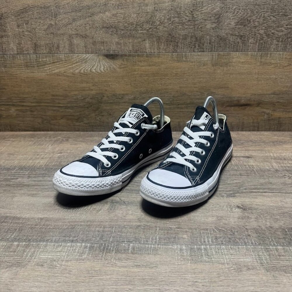 Converse Chuck Taylor All Star Low Top Sneakers in Black and White